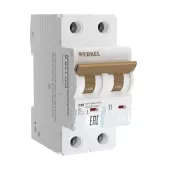 Werkel Автоматический выключатель 4,5kА 2P 25A, тип C