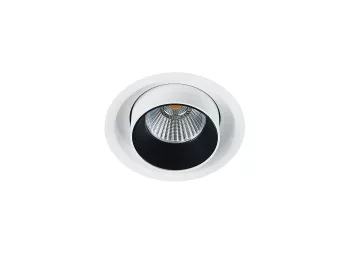 Donolux LED Periscope св-к встраиваемый,15Вт, D98хH98мм, 1050Лм, 38°, 3000К, IP20, Ra >90, белый/чер