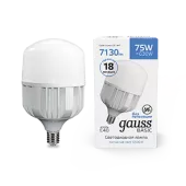 Лампа Gauss Basic T140 AC180-240V 75W 7130lm 6500K E40 LED 220V