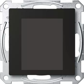 Merten SM, KNX сенсорный выключатель с термостатом Multitouch Pro, чёрный
