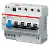 Автоматический выключатель дифференциального тока (АВДТ) ABB DS204, 32A, 30mA, тип AC, кривая отключения C, 4 полюса, 6kA, электро-механического типа, ширина 8 модулей DIN