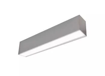 Donolux Led св-к настенный, 57,6W, 1000х42,3мм, H90мм, 2640/2640Lm,4000К, IP20, корпус алюминий, блок питания AC/DC 24V в комплекте