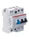 Автоматический выключатель дифференциального тока (АВДТ) ABB DS202, 6A, 30mA, тип AC, кривая отключения B, 2 полюса, 6kA, электро-механического типа, ширина 4 модуля DIN
