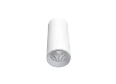 Donolux LED Rollo св-к накладной, 10Вт, D57хH150мм, 928Лм, 38°, 3000К, IP20, Ra >90, белый RAL9003,б