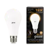 Лампа Gauss Black A60 16W 1440lm 3000K E27 LED 220V (фото 2)