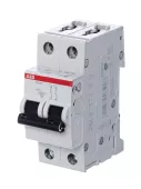 Автоматический выключатель ABB S200, 2 полюса, 100A, тип C, 6kA