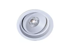 Donolux LED Illusion св-к встраиваемый, 10W, D94, H52мм, 926Lm, Ra90, 38°, 3000К, IP20, белый, блок