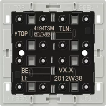 KNX кнопочный модуль универсальный, 4 группы 4194TSM Jung