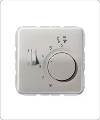 Терморегулятор для тёплого пола Jung CD, серый