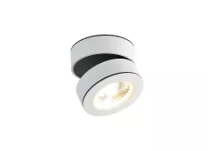 Donolux LED Sun св-к накладной поворотный, 25Вт, D120хH80мм, 1772Лм, 30°, 3000К, IP20, Ra >90 белый