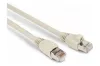 Патч-корд F/UTP, экранированный, Cat.6a, LSZH, 2 м., Hyperline PC-LPM-STP-RJ45-RJ45-C6a-2M-LSZH-GY (фото 1)