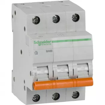Автоматический выключатель Schneider Electric Domovoy, 3 полюса, 32A, тип C, 4,5kA