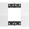 Рамка Пиксель на 1 пост (2 модуля) с одним суппортом K4702, Bticino, серия Living Now