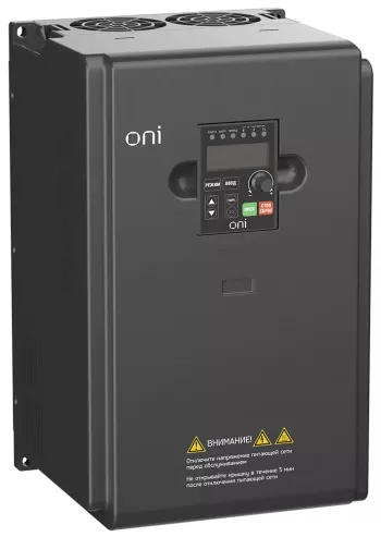 ONI Преобразователь частоты A150 380В 3Ф 11кВт 25А со встроенным тормозным модулем ONI