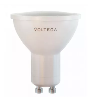 Voltega SIMPLE Лампа светодиодная софит 7W GU10 2800К мат.стекло