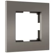 Werkel Slab бронза матовый Рамка на 1 пост, поликарбонат. W0012963