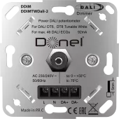 Потенциометр Dali поворотный 10-16.5В DC, 82мА,с встроенным источником питания, механизм без накладки