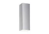 Fabbian Светильник потолочный Slot,  9х9х30см, 1х75W GU10, белый алюминий