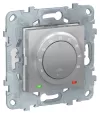 Терморегулятор для тёплого пола Schneider Electric Unica New, алюминий