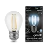 Лампа Gauss Black Filament Шар 7W 580lm 4100К Е27 LED 220V (фото 2)