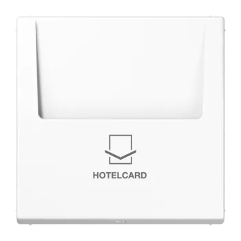 Накладка карточного выключателя, белая LS590CARDWW Jung