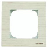 Abb NIE Рамка 1-постовая, серия SKY, цвет дерево белый ясень