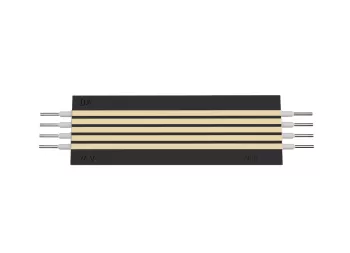 Donolux Magic track короткая электрическая плата черного цвета для магнитного шинопровода DLM/X (с ф